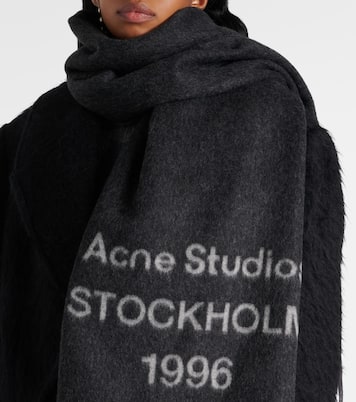 Sciarpa in lana con logo | Acne Studios