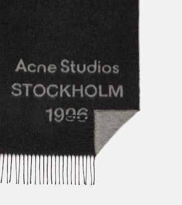Sciarpa in lana con logo | Acne Studios