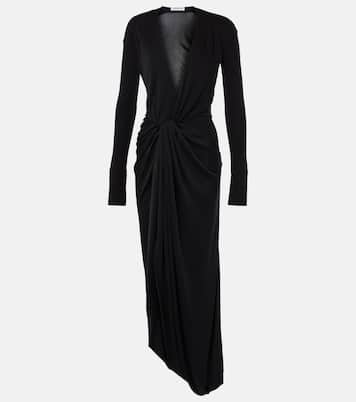 Robe longue en jersey | Victoria Beckham