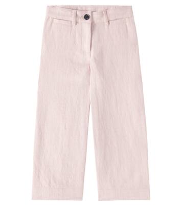 Pantalones Gersande de algodón y lino | Bonpoint