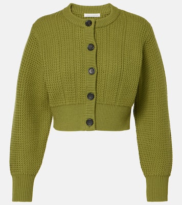 Cardigan raccourci Albert en laine | Emilia Wickstead