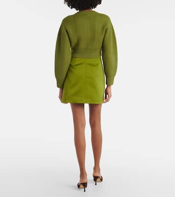 Cardigan raccourci Albert en laine | Emilia Wickstead