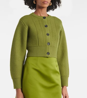 Cardigan raccourci Albert en laine | Emilia Wickstead