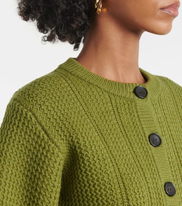 Cardigan raccourci Albert en laine | Emilia Wickstead