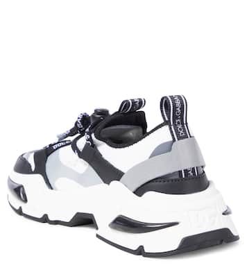 Mesh Airmaster DG low-top sneakers | Dolce&Gabbana Kids