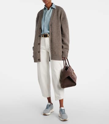 H641 suede and leather sneakers | Hogan