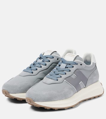 H641 suede and leather sneakers | Hogan