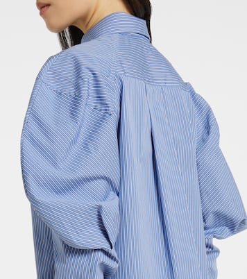 Camicia in popeline di cotone a righe | Sacai