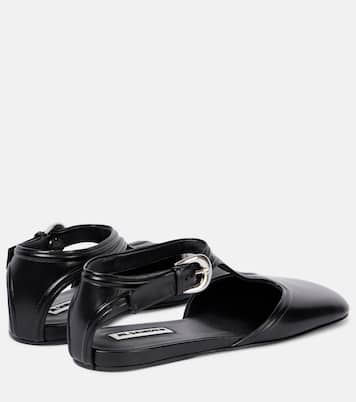 Ballerines en cuir | Jil Sander