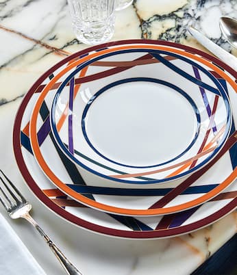 Nastri set of 6 dessert plates | Missoni