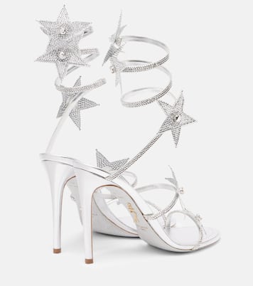 Sandales Cleo 105 en satin à ornements | Rene Caovilla