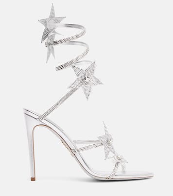 Sandales Cleo 105 en satin à ornements | Rene Caovilla