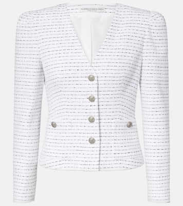 Striped tweed jacket | Alessandra Rich