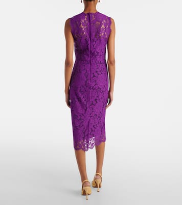Abito midi in pizzo | Dolce&Gabbana