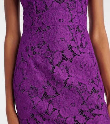 Abito midi in pizzo | Dolce&Gabbana