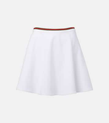 Minirock aus Baumwoll-Piqué | Gucci