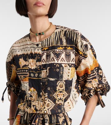 Mono Niely de algodón estampado | Marant Etoile