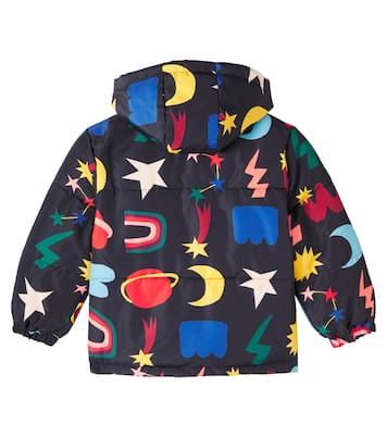 Cosmotipo printed puffer jacket | Fábula