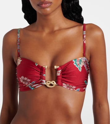 Bikini Rhiannon à motif cachemire | Zimmermann