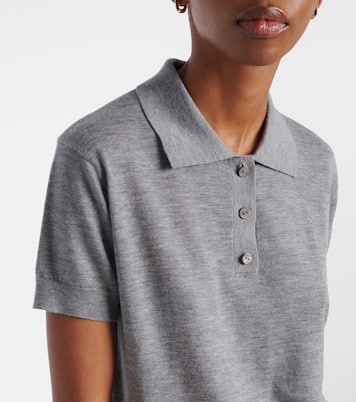 Nai knitted cashmere polo shirt | Lisa Yang