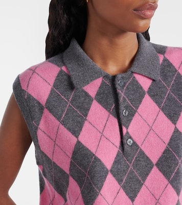 Gilet Riana in cashmere | Lisa Yang