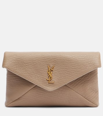 Clutch Cassandre Large aus Leder | Saint Laurent