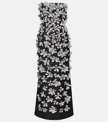 Leilani embellished strapless gown | Emilia Wickstead