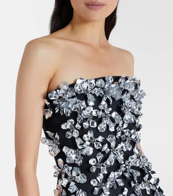 Leilani embellished strapless gown | Emilia Wickstead