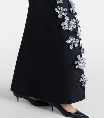 Leilani embellished strapless gown | Emilia Wickstead