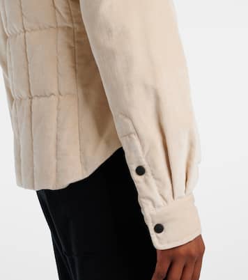 Nangy cotton-blend down overshirt | Moncler Grenoble