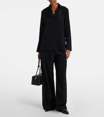 Weite Hose Bonn aus Crêpe de Chine  | Max Mara