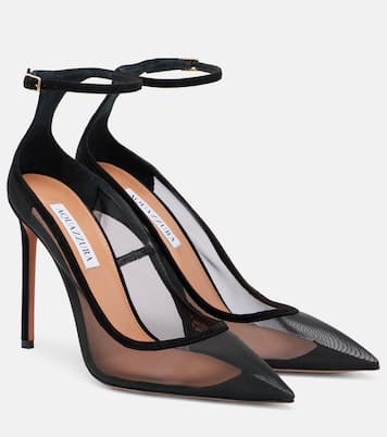 Pumps Love Affair 105 aus Mesh | Aquazzura