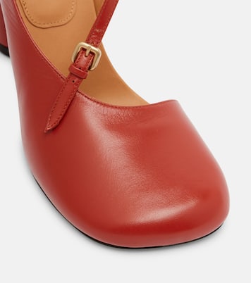 95 leather slingback pumps | Dries Van Noten
