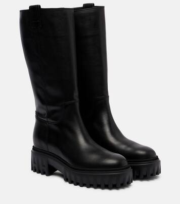 H700 leather mid-calf boots | Hogan