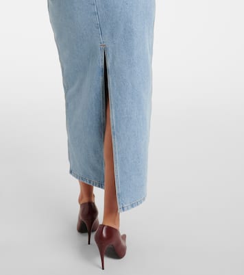 Vestido midi de denim | Magda Butrym