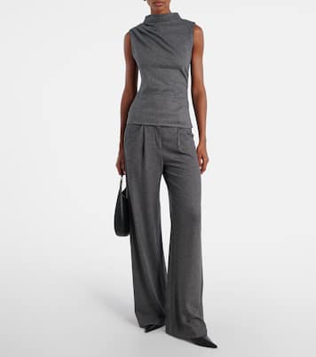 Mid-rise wide-leg pants | Veronica Beard