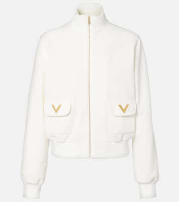 Sweat-shirt zippé à logo | Valentino