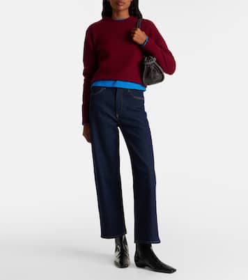Ren high-rise wide-leg jeans | Agolde