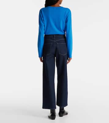 Ren high-rise wide-leg jeans | Agolde