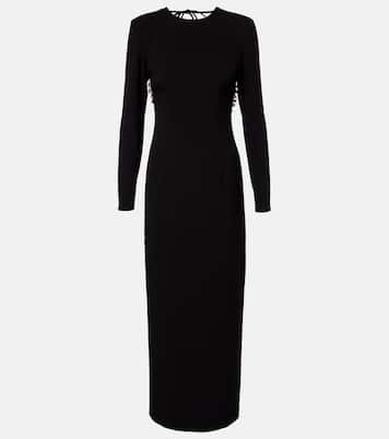 Sequined open-back crêpe maxi dress | Rotate