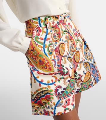 شورت برمودا من الجاكار المخلوط | Etro