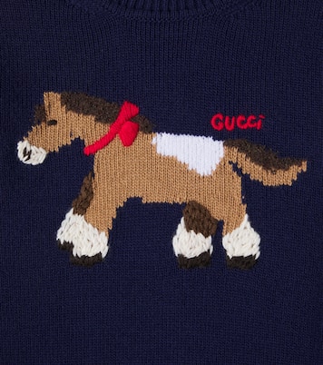 Intarsia wool sweater | Gucci Kids