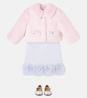 Chaqueta cropped afelpada | Self-Portrait Kids