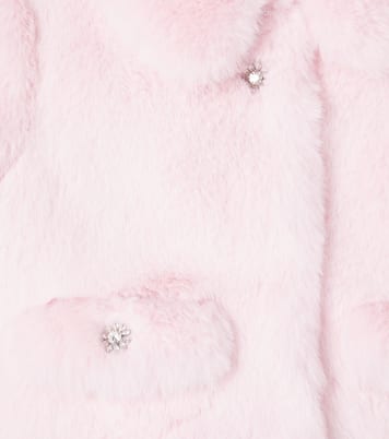 Chaqueta cropped afelpada | Self-Portrait Kids