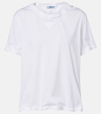 Cotton jersey T-shirt | Prada