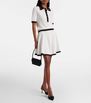 Cotton-blend miniskirt | Nina Ricci