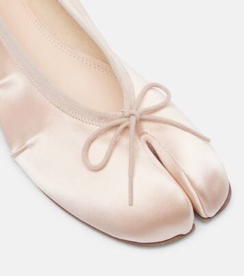 Tabi satin ballet flats | Maison Margiela