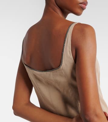 Maxikleid aus Baumwolle | Brunello Cucinelli