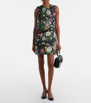 Gucci Flora brocade minidress | Gucci