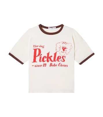 T-shirt Pickles The Dog en coton | Bobo Choses